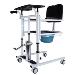 Multi-Functional Hydraulic Lift Transfer Machine for Elderly Patient Care and Walking Assistance