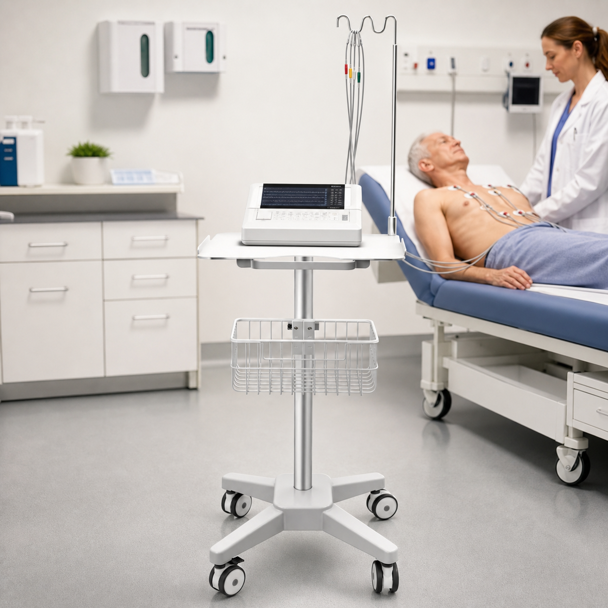 CRF CA13Z130 aluminum alloy medical cart product image 2
