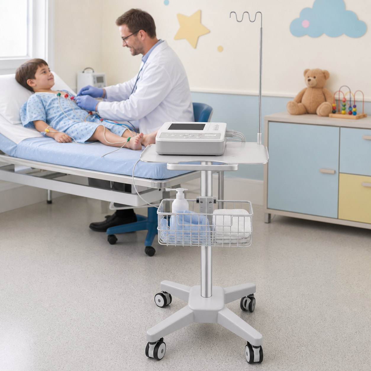 CRF CA13Z130 aluminum alloy medical cart product image 5