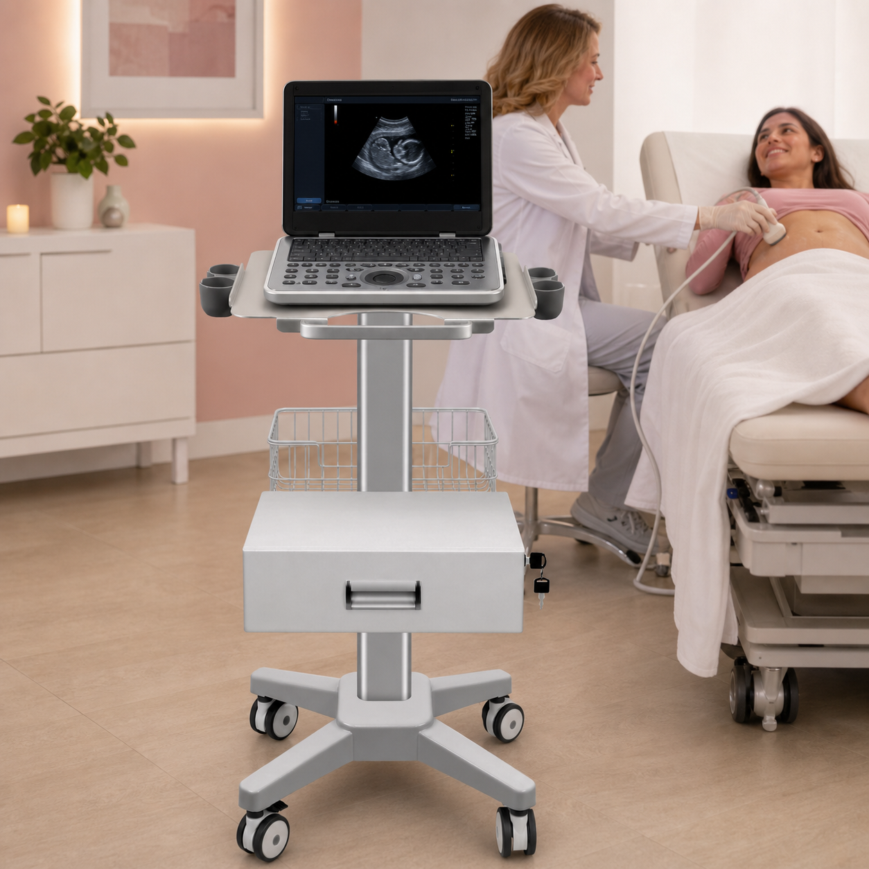CRF CA13Z157 aluminum alloy medical cart product image 4