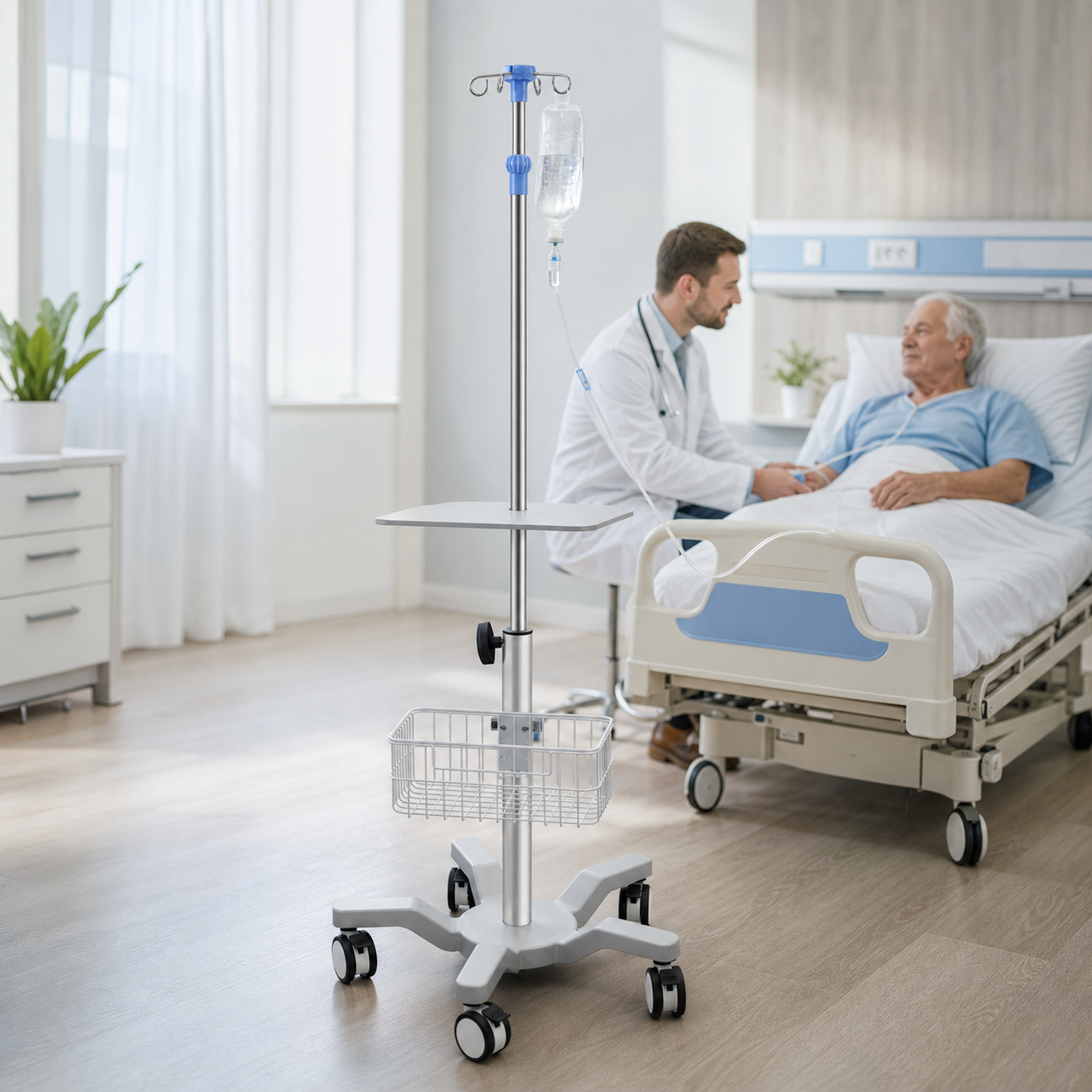 CRF CA16Z018 aluminum alloy medical cart product image 2