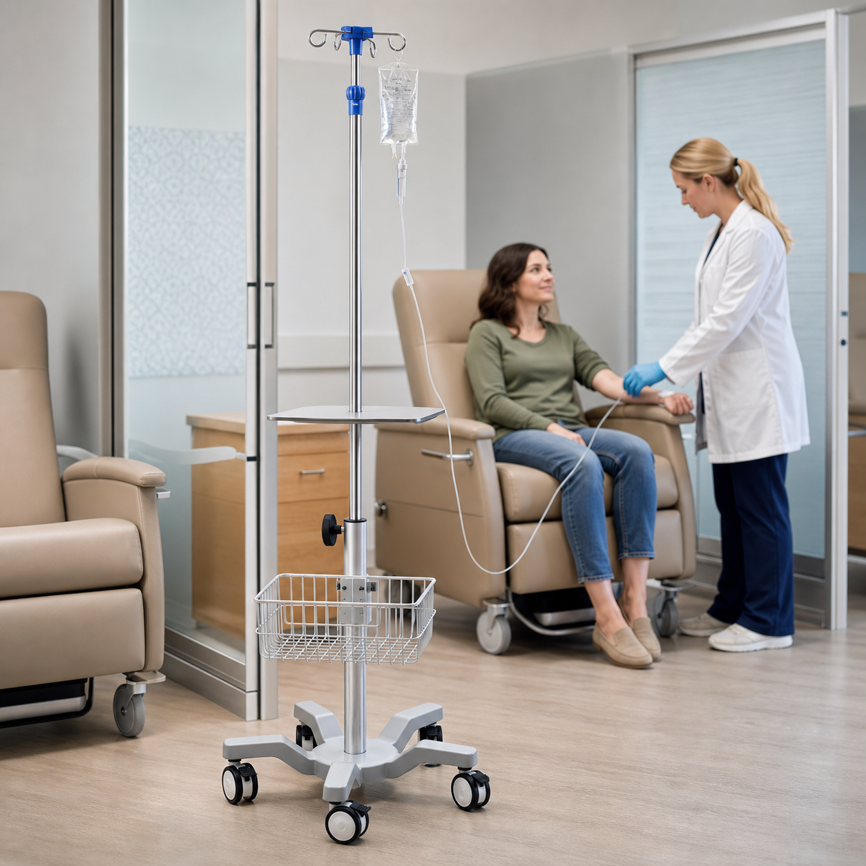 CRF CA16Z018 aluminum alloy medical cart product image 3