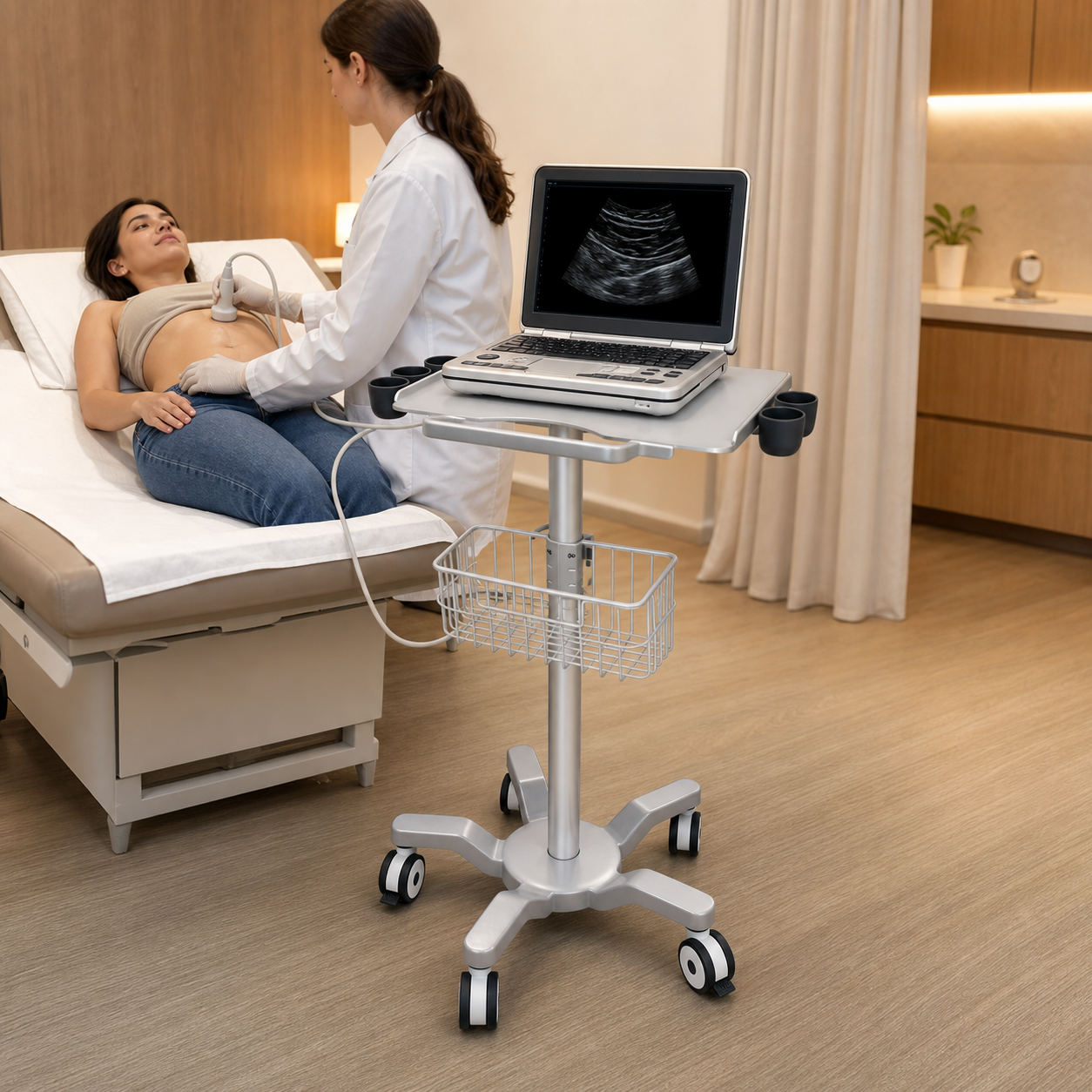 CRF CA16Z130 aluminum alloy medical cart product image 2