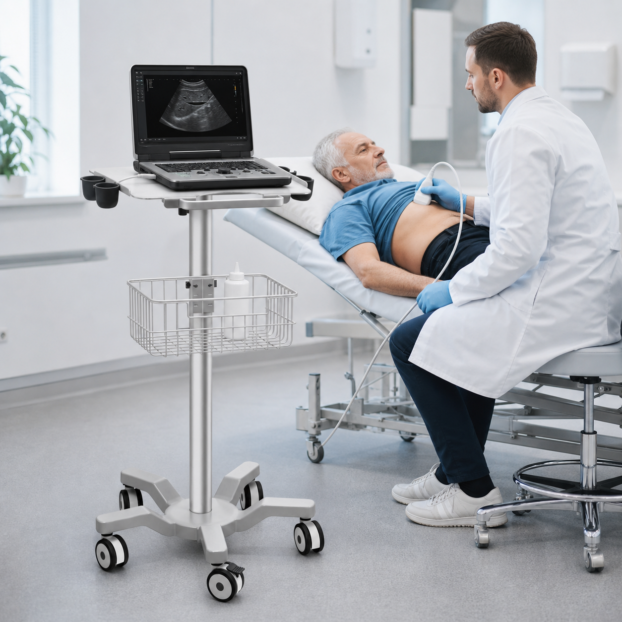CRF CA16Z130 aluminum alloy medical cart product image 3