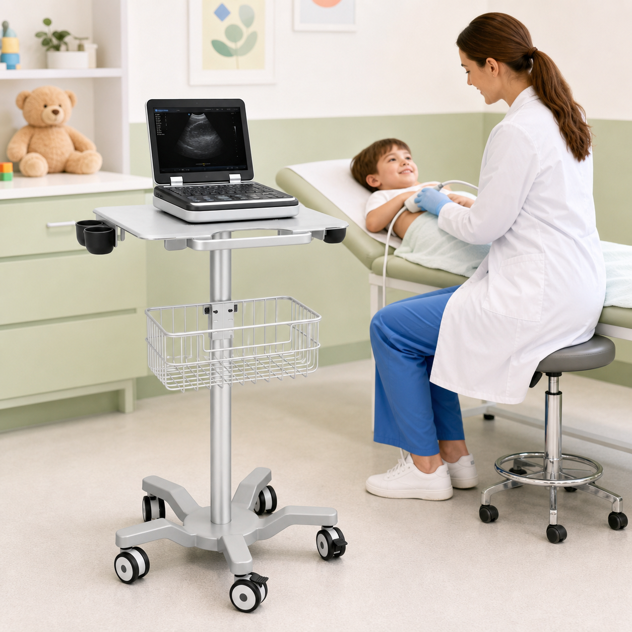 CRF CA16Z130 aluminum alloy medical cart product image 4