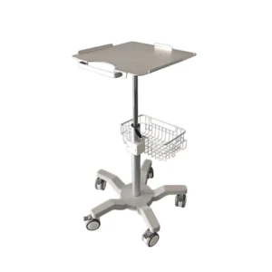 CRF CA15Z137 equipment trolley with handled tray and wire basket, illustrated configuration on white background