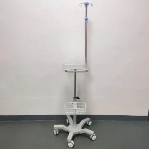 CRF CA16Z132 equipment trolley with hanging pole and wire basket, illustrated equipment configuration